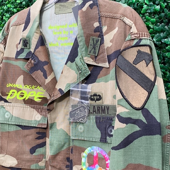 UnApologetically Dope: Vintage Camo BDU Jacket - Picture 4 of 9